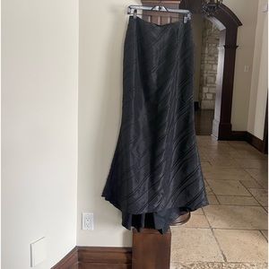 Beautiful Mon Chéri Black Long Sparkling Skirt…Size 10